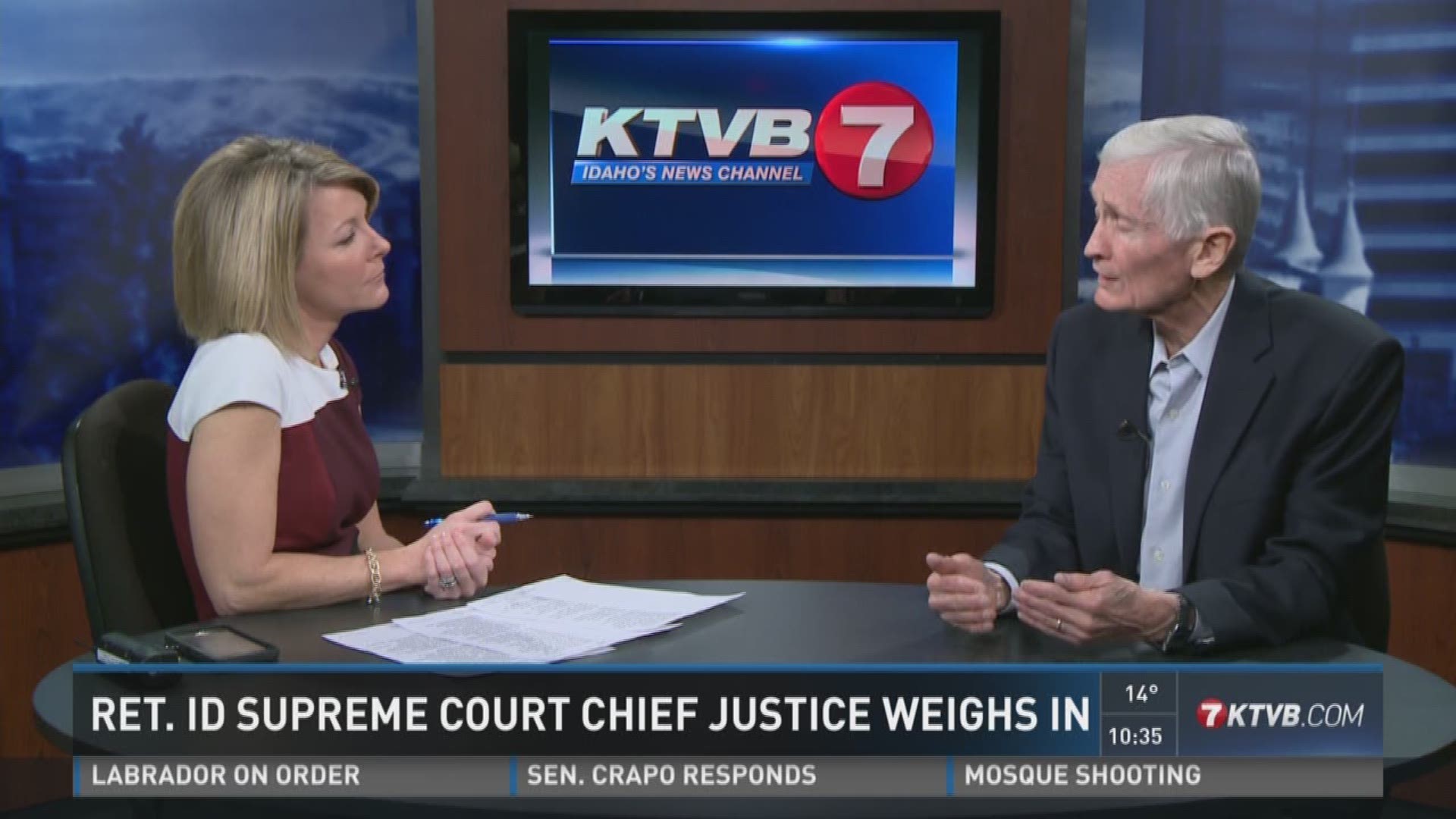 Former Idaho Supreme Court Chief Justice Jim Jones sat down with Kim Fields to discuss the ramifications of President Trump's executive order banning travel from seven countries.