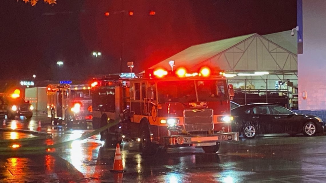 Update: Boise Fire investigating structure fire at Walmart on Overland ...