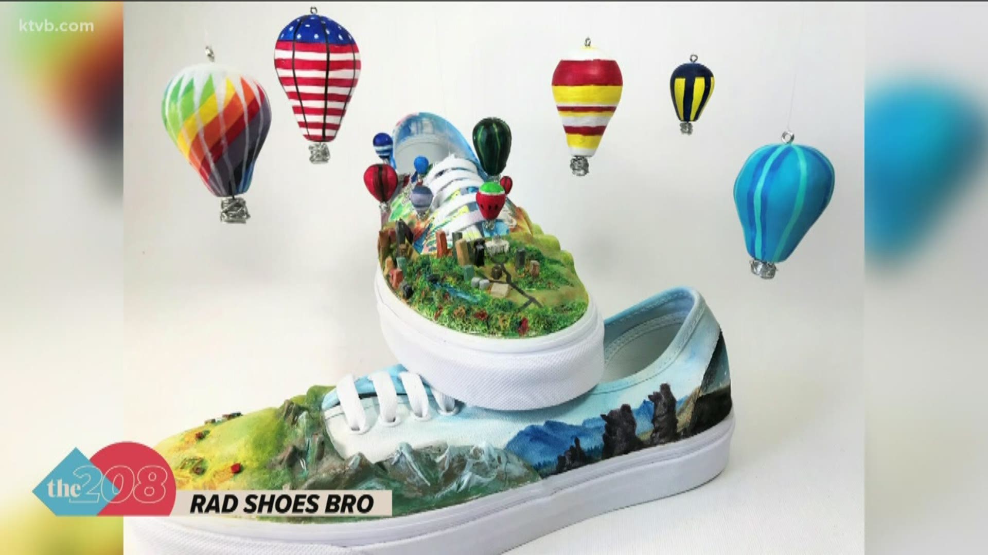 Students at Vallivue High School placed second in the national Vans Custom Culture contest by designing a physical show with the 'local flavor' of Idaho.