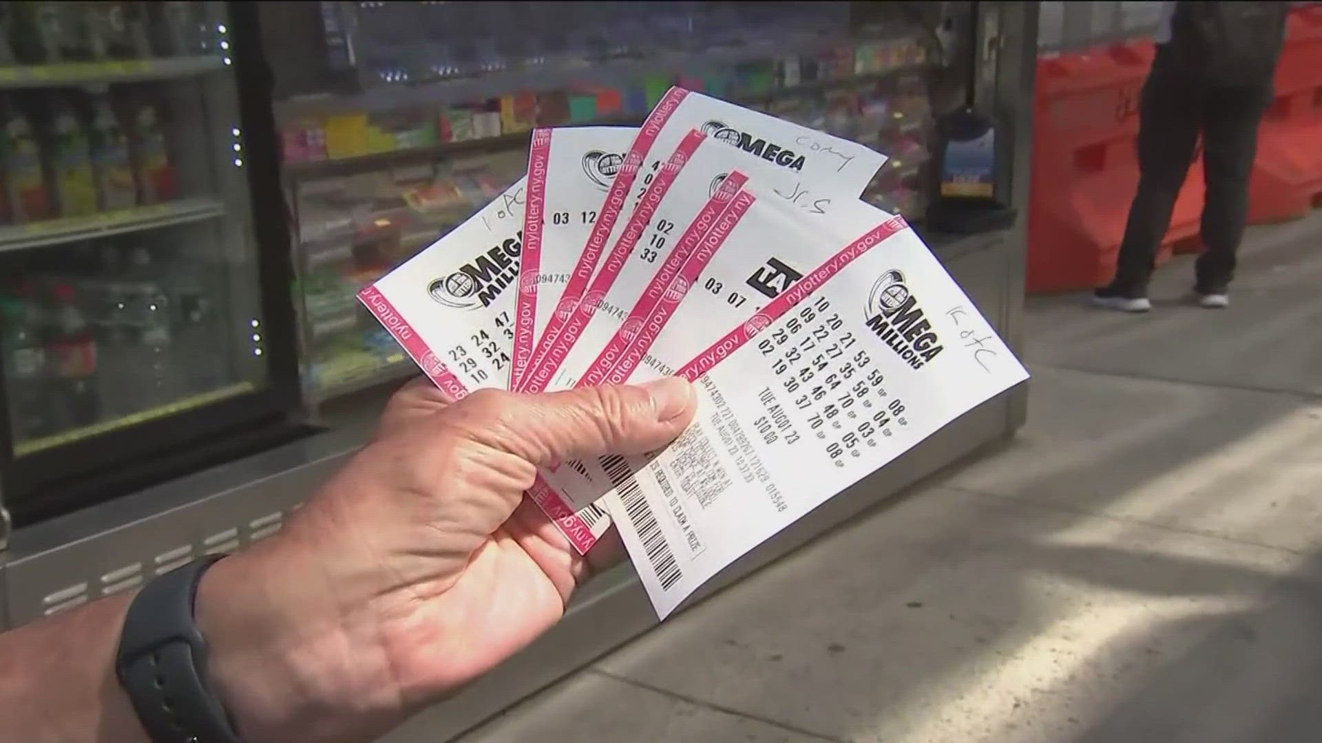 Friday night's Mega Millions jackpot is inching its way up the record books.