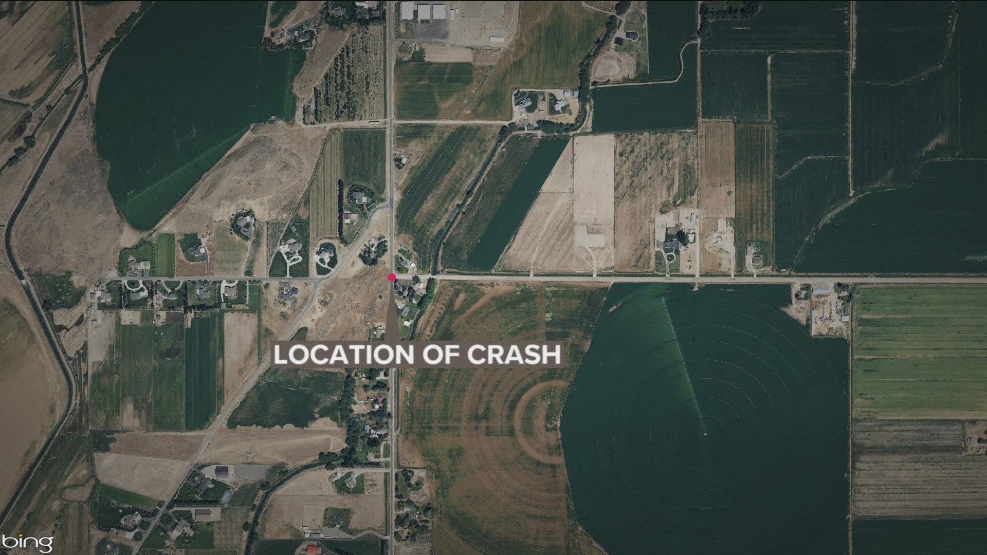 The Bonneville County Sheriff's Office said 46-year-old Steven Adams died after being involved in a crash south of Idaho Falls. 