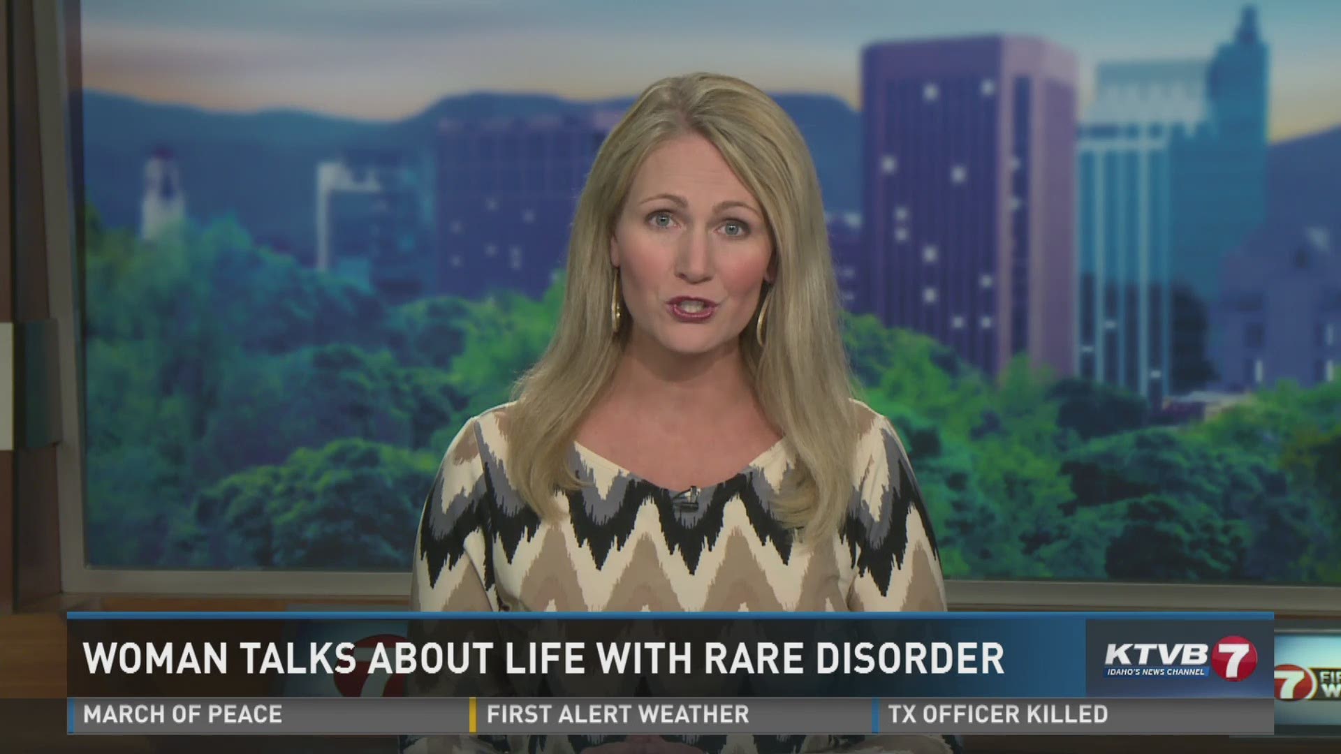 Woman talks about life with rare disorder