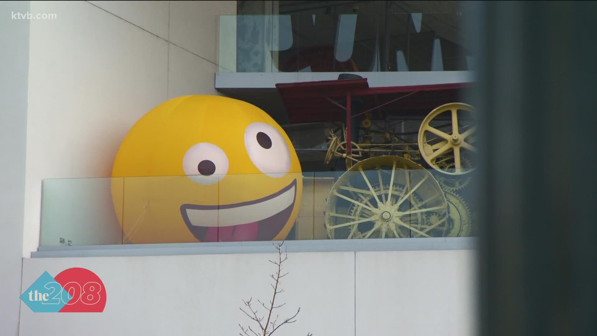 Jack's Urban Meeting Place is using the emojis as part of its Giggling for Good campaign, which donates clothing and hygiene products to the Boise School District.