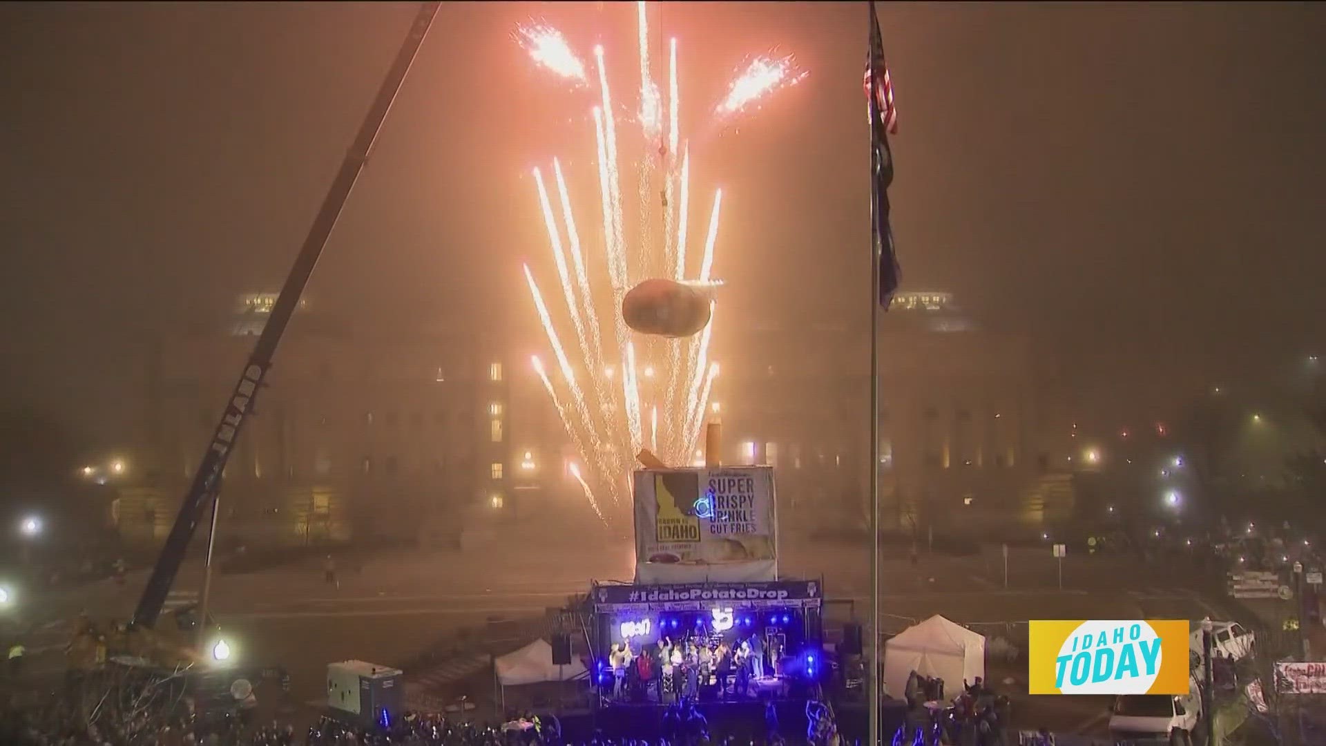 The Idaho Potato Drop is a signature New Year’s Eve Celebration that has garnered national and even global recognition.