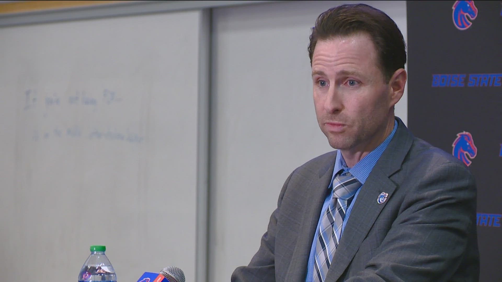 Athletic director Jeremiah Dickey held the weekly coaches press conference where they discussed the future of Boise State Football.