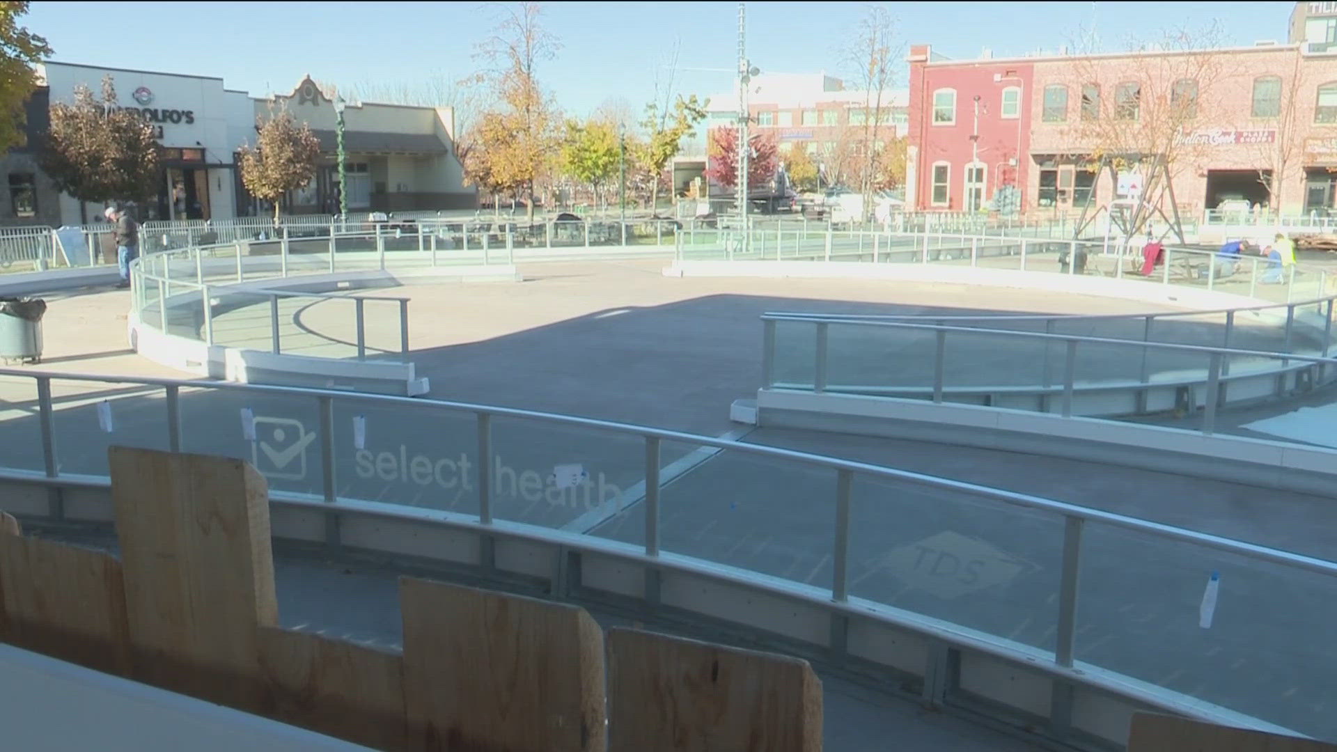 The ice ribbon at Indian Creek Plaza opens Friday evening amid a flurry of holiday events and activities in Caldwell.