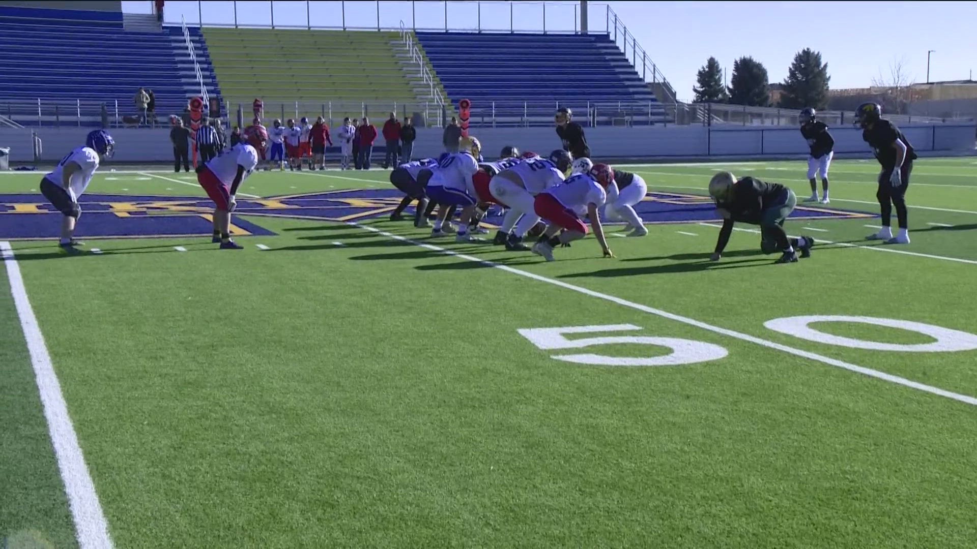 The annual high school football game highlights senior standouts and serves as a fundraiser for El Korah's Travel Fund and the Shriners Children's Hospitals.