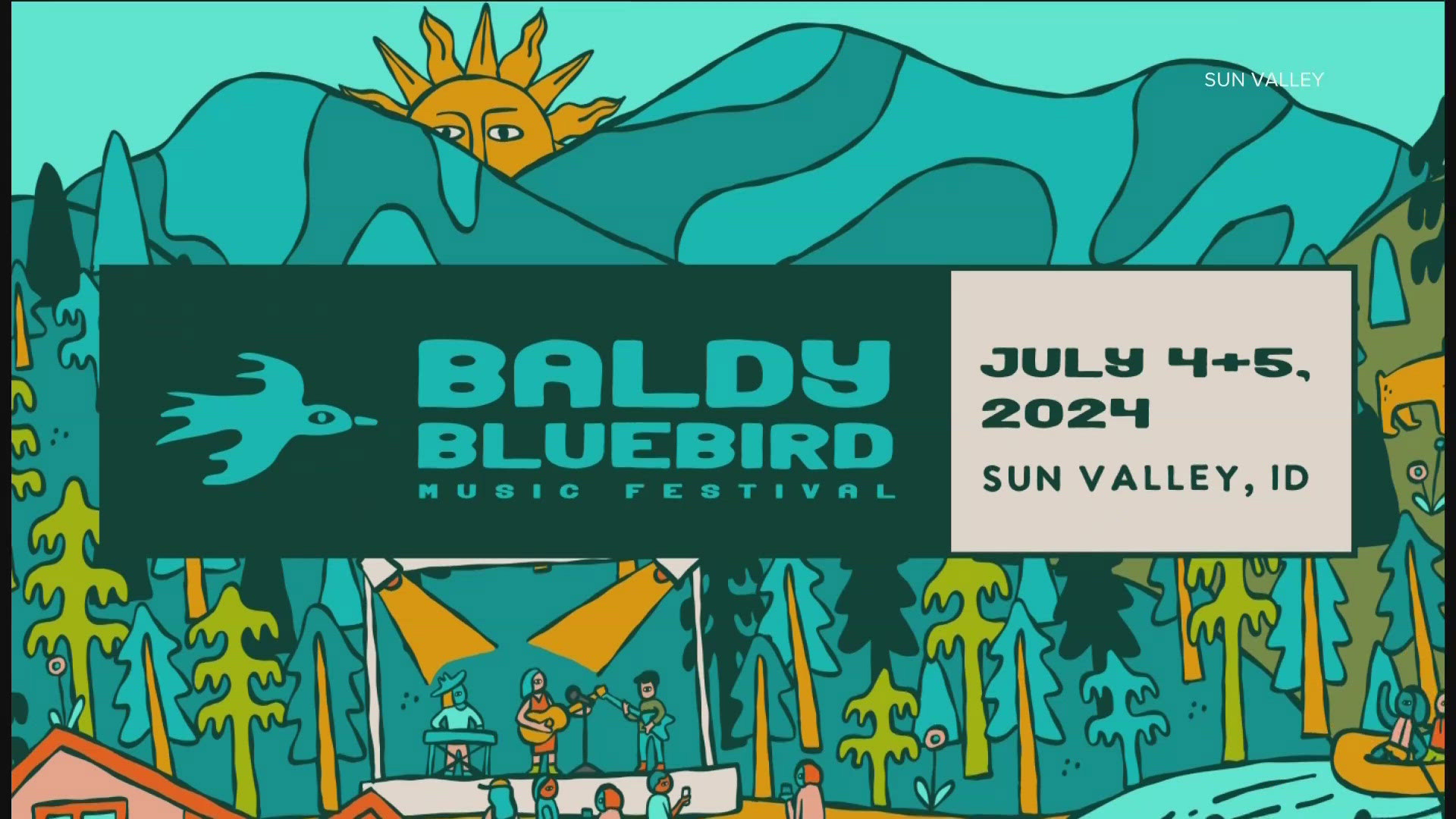It kicked off on Thursday, and continues to rock into Friday. It's the resort's first Baldy Bluebird Music Festival.