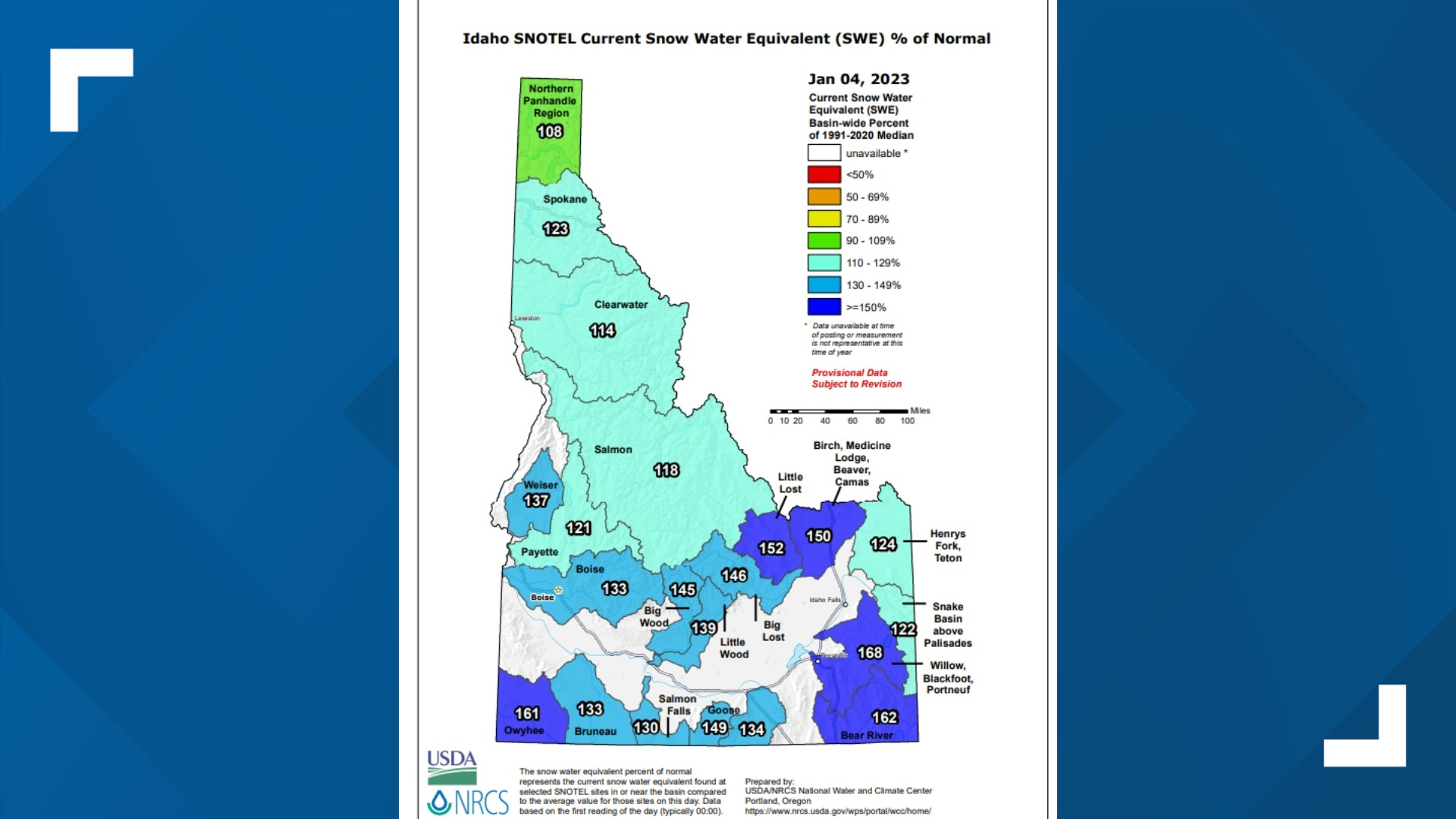 Snowpack off to a strong start, but Idaho's future conditions uncertain