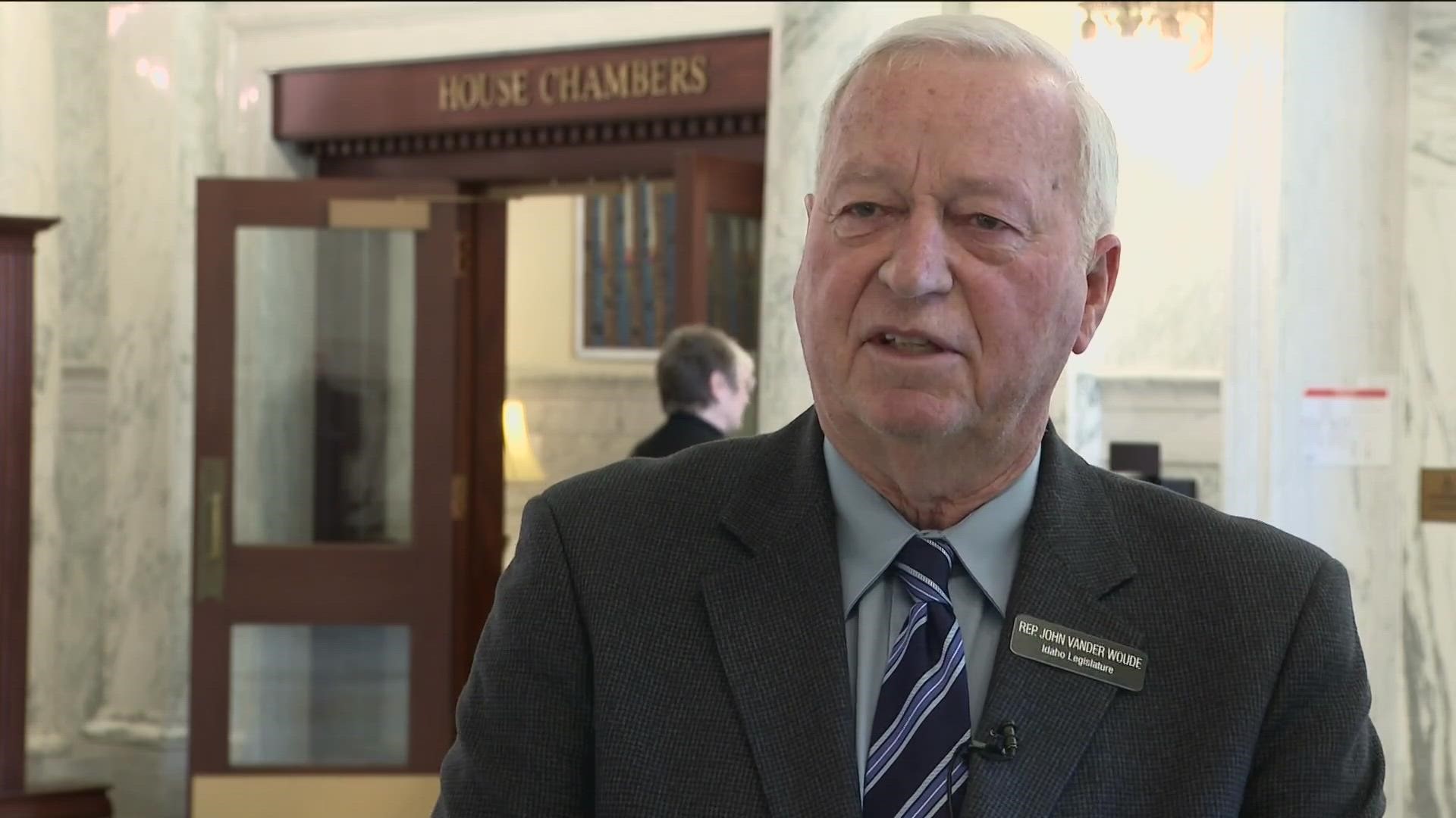 The legislation would impact more than 100,000 Idahoans. Rep. John Vander Woude (R-Nampa) said he wanted to start a conversation to explore potential options.