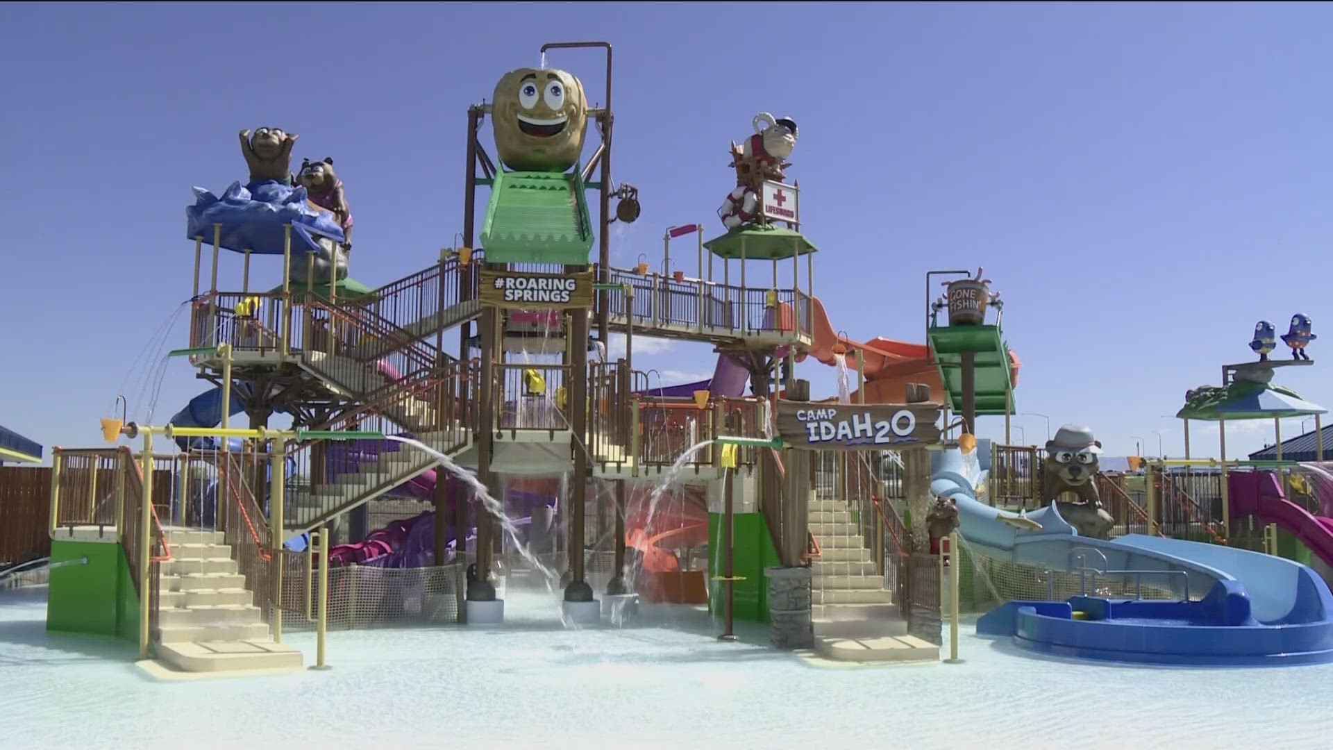 Roaring Springs' existing waterpark opened for the summer on Saturday. Meanwhile, KTVB got an inside look at the new attractions set to open to the public on May 31.