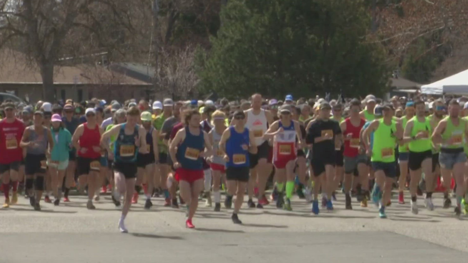 The race, which is in its 47th year, is billed as the "toughest half marathon in the Northwest."