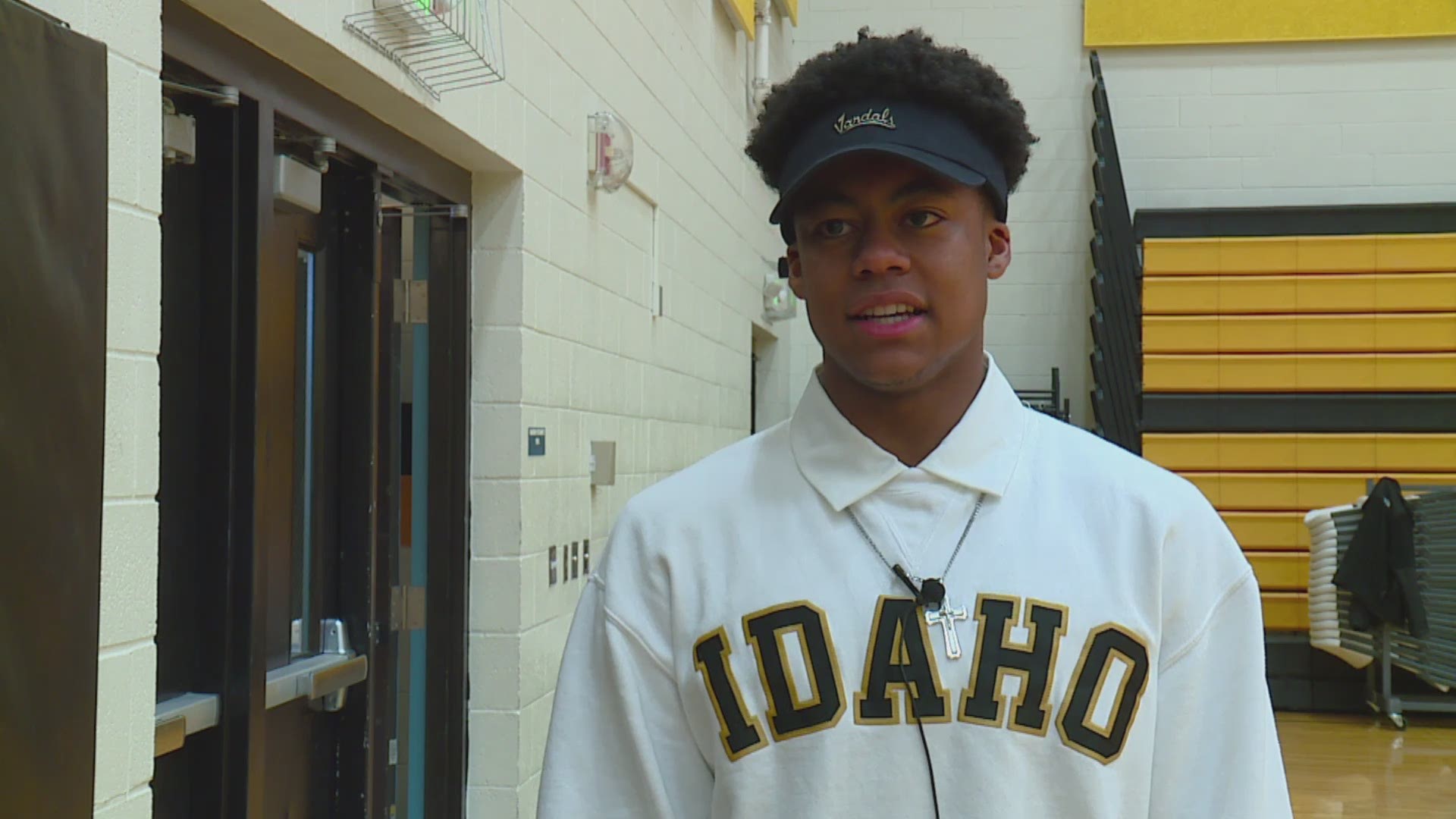 Bishop Kelly's Khalil Forehand is headed to the University of Idaho for football