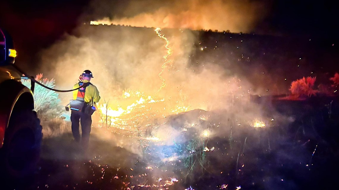 Fire north of Eagle, Star contained - Vimarsana News