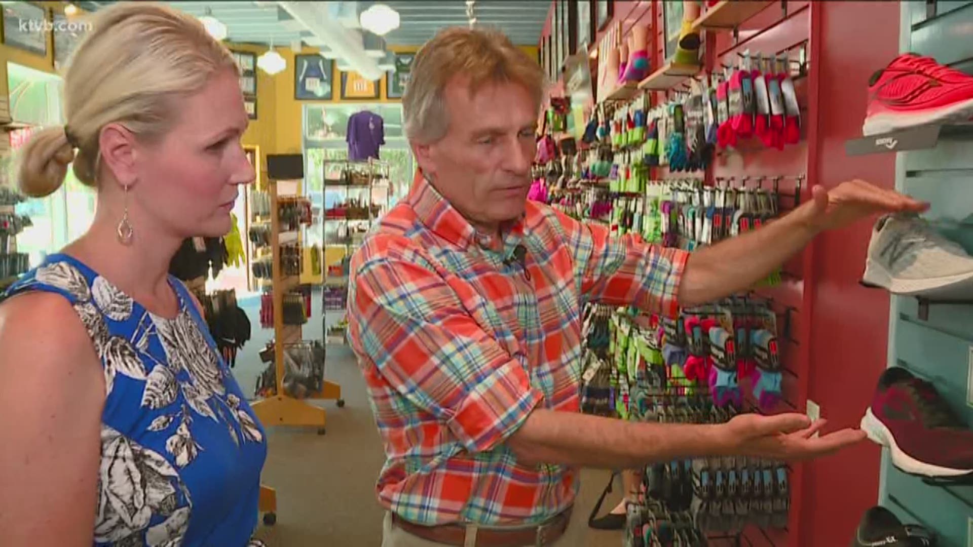 The Boise store has been selling running and walking shoes for 25 years.