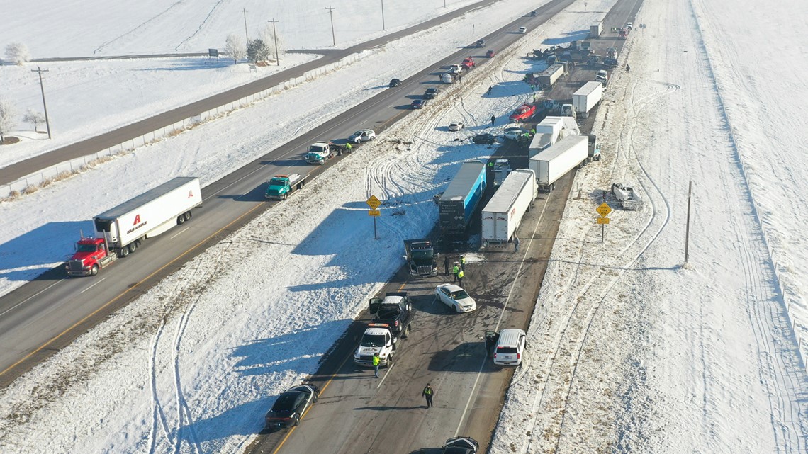 Police Thick fog likely caused 30vehicle crash near Pocatello