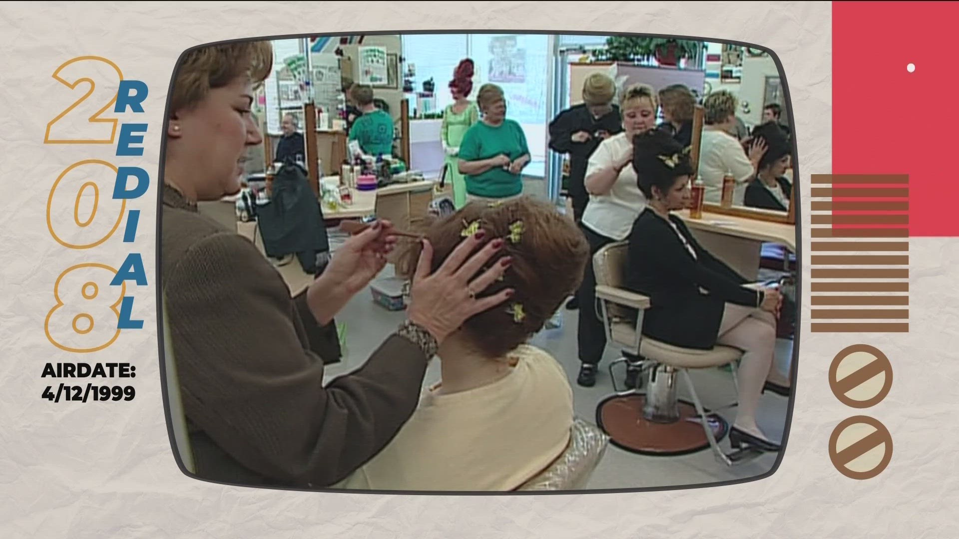 The 208 returns to 1999 to highlight a story of the return of the beehive hairstyle.