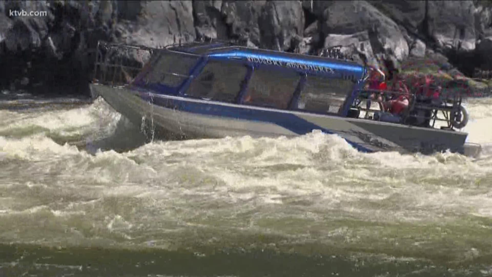 We go for a wild and scenic ride aboard a jet boat in the deepest canyon in North America.