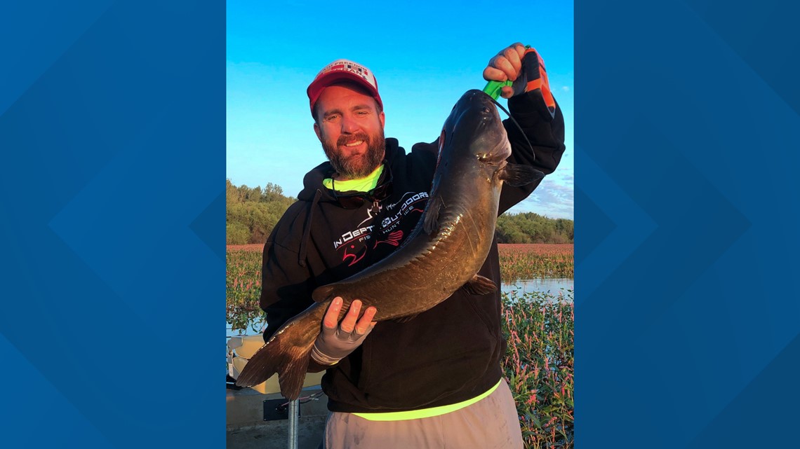 Meridian angler lands recordbreaking catfish at Lake Lowell