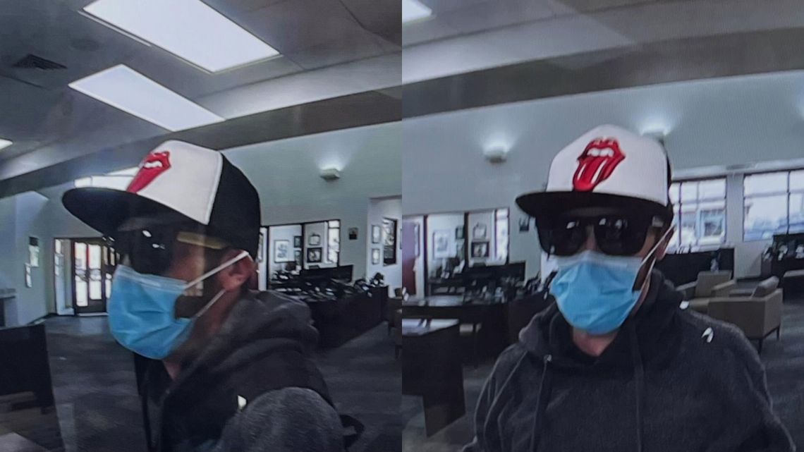 Boise Police seek suspect in afternoon bank robbery
