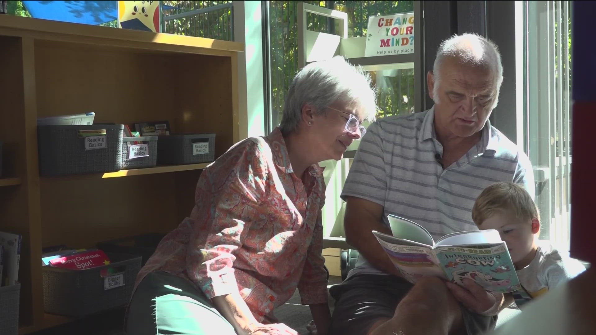 The goal is to encourage families to read 1,000 books with their little ones before they start school, setting kids up to love reading for life. 