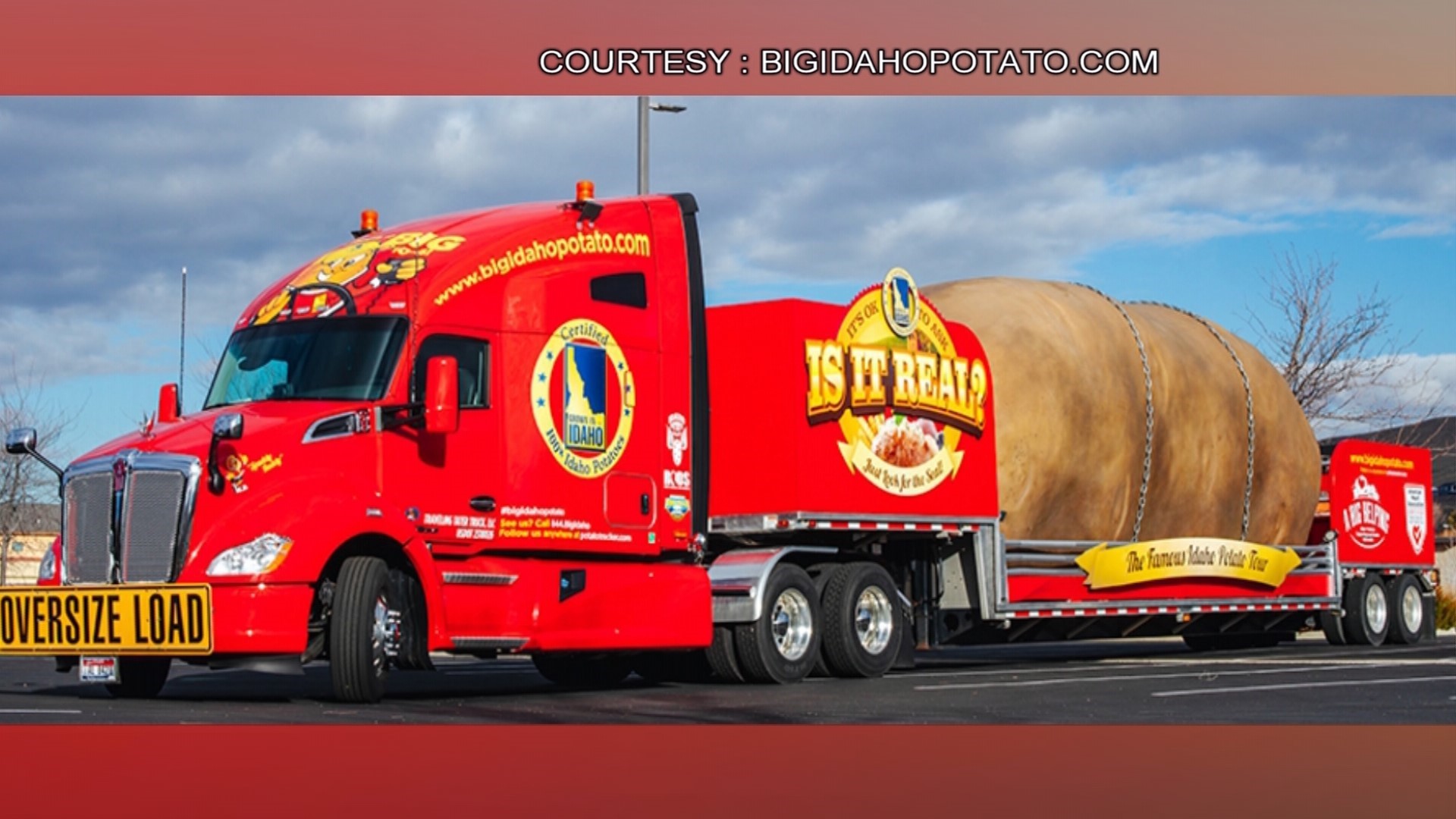 The Big Idaho Potato Truck kicks off 2020 tour