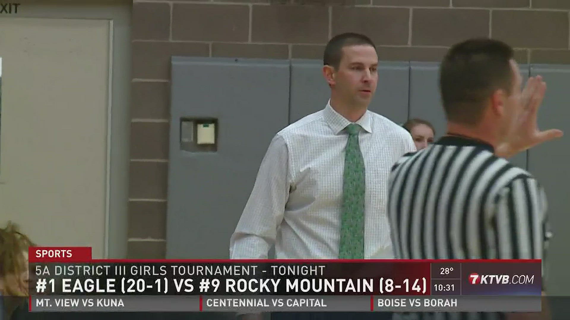 Eagle vs. Rocky Mountain girls district basketball tournament 2/2/2017