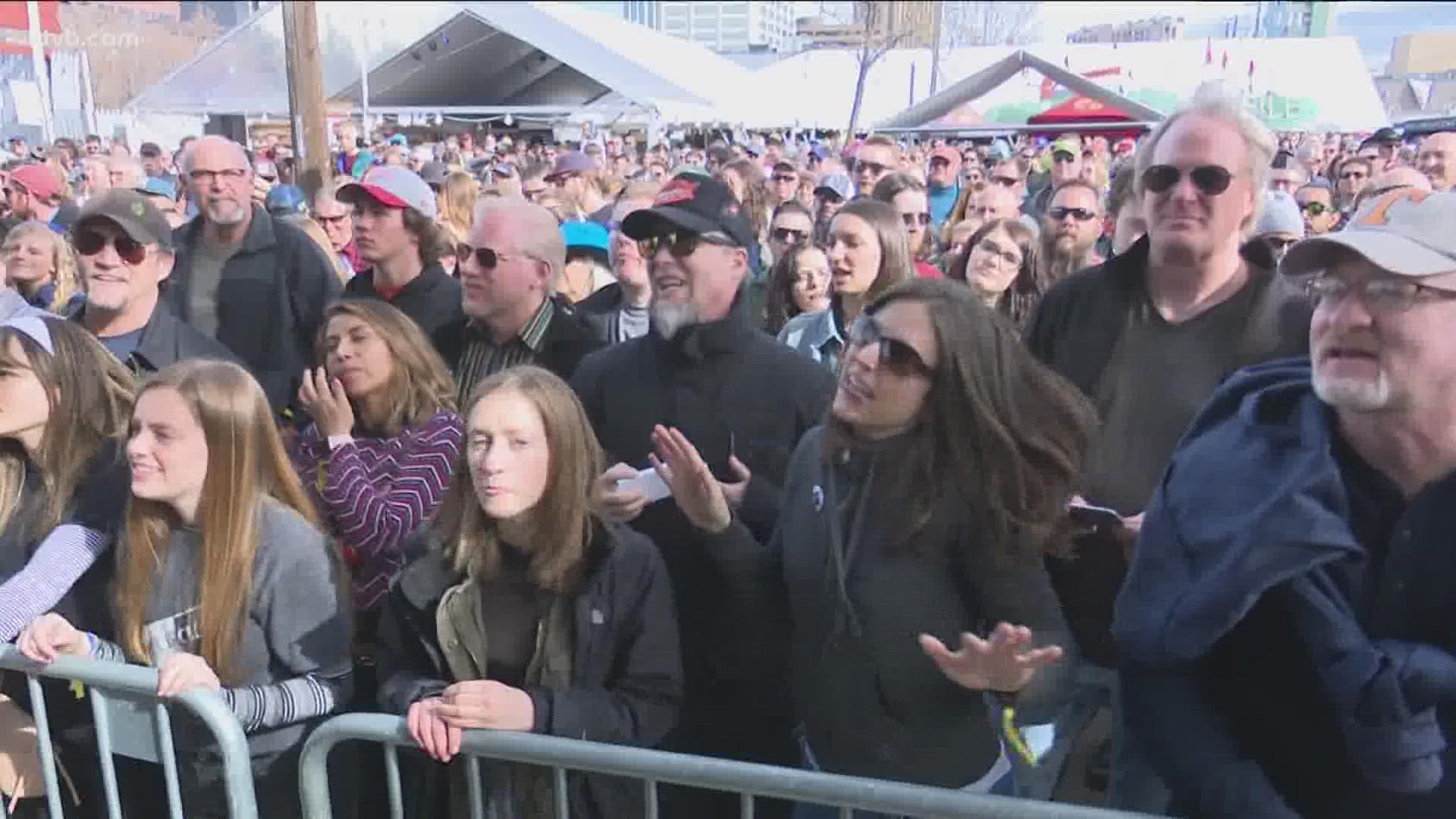 Organizers say they will not sell any more tickets to limit attendance at this year's event.