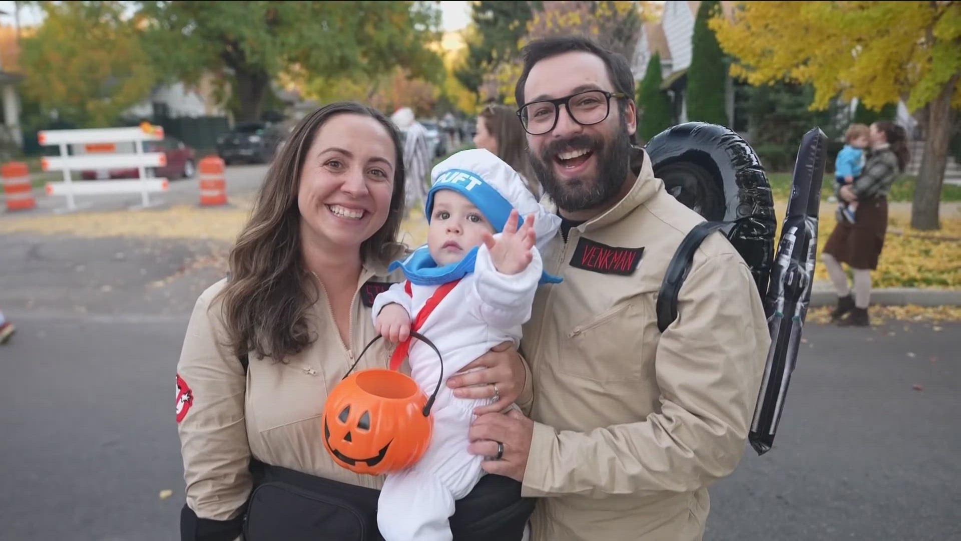 Here is a brief look into Harrison Boulevard trick-or-treating, where ghouls and ghosts roamed the streets. 