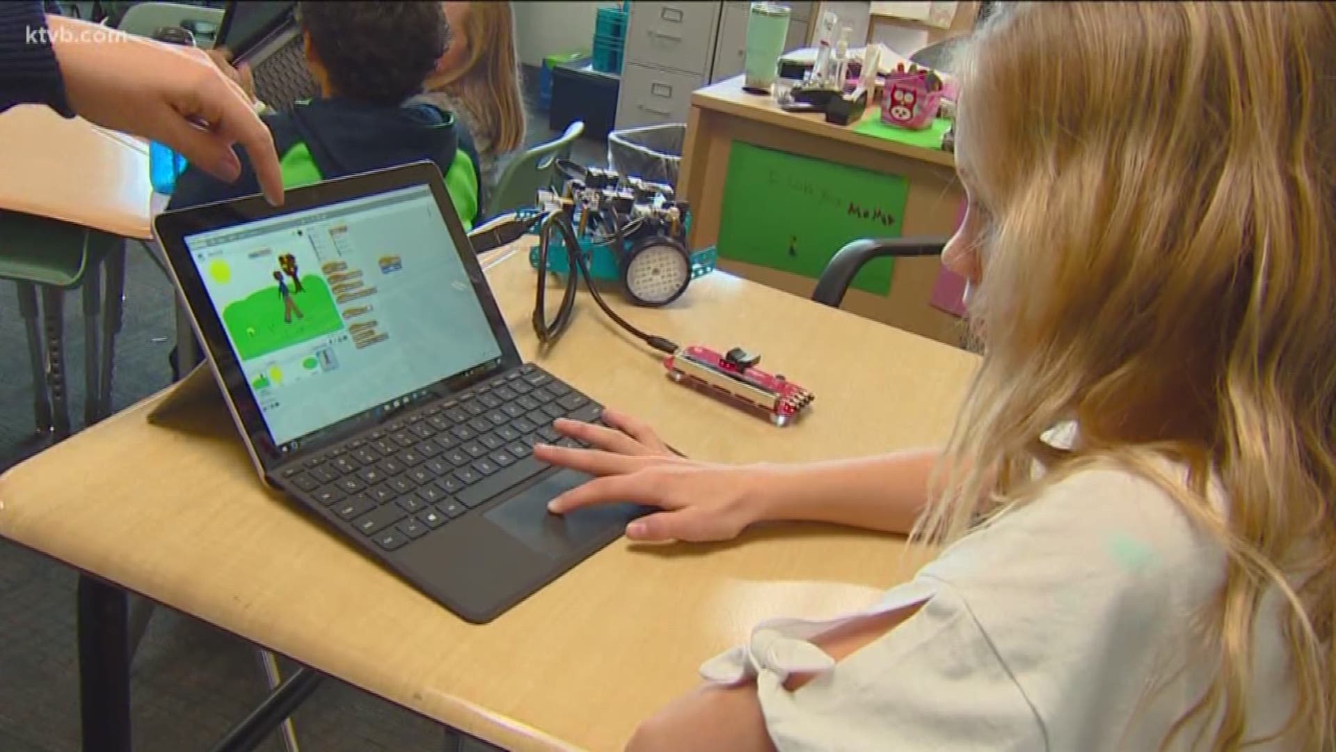 Innovative Educator: Learing to code at Hillsdale Elementary