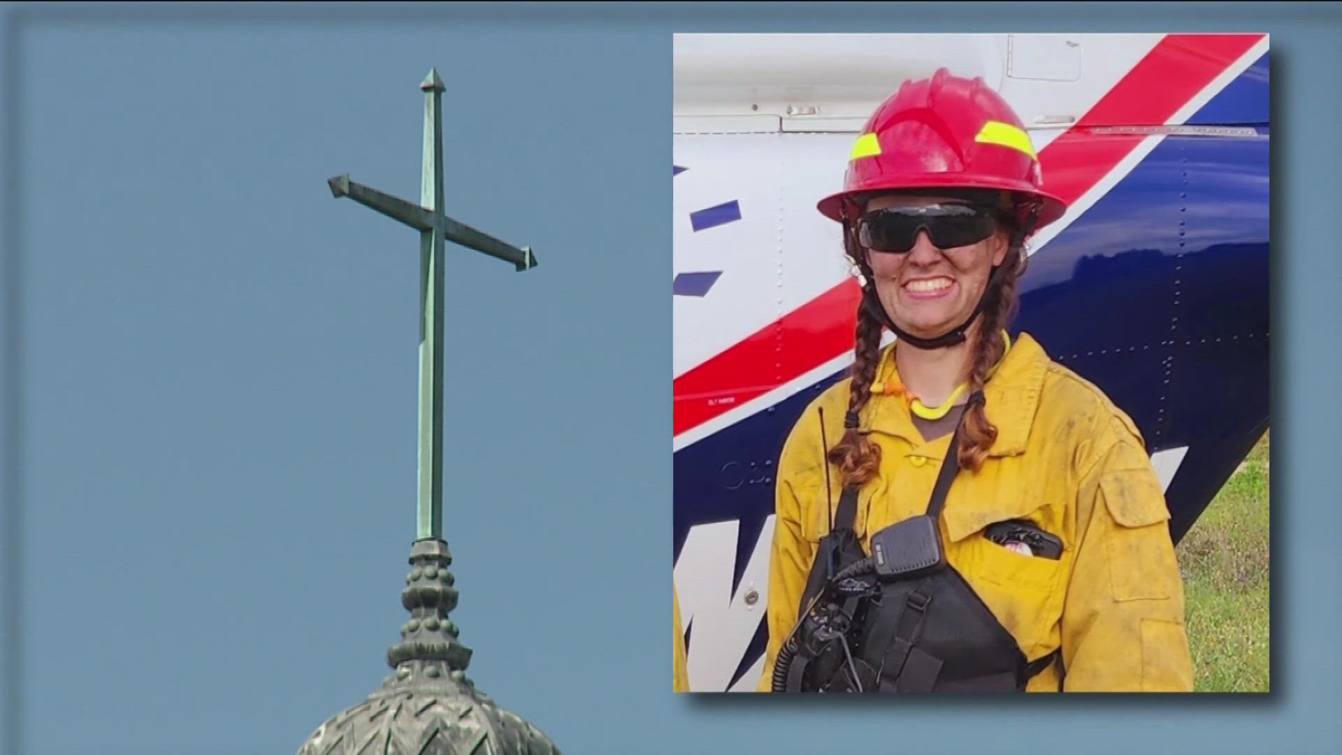 Isabella Oscarson died in the line of duty after being struck by a falling tree; she was 26. 