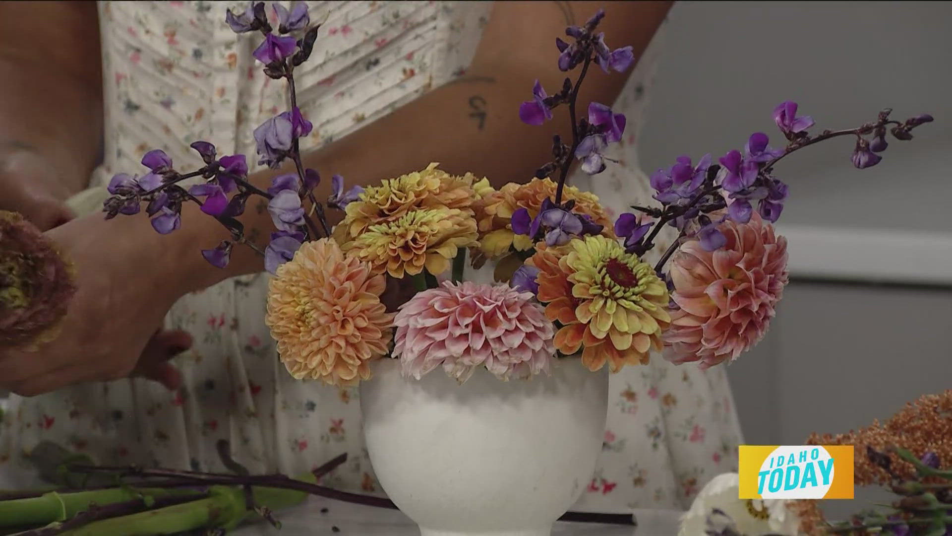 Fresh-cut flowers are a great way to brighten your day