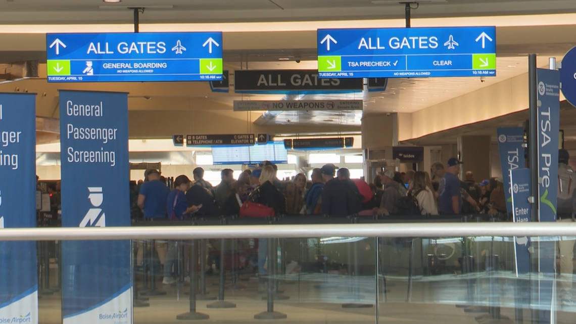 Boise Airport is not airing the US Secretary of Homeland Security's video about the government shutdown on its monitors