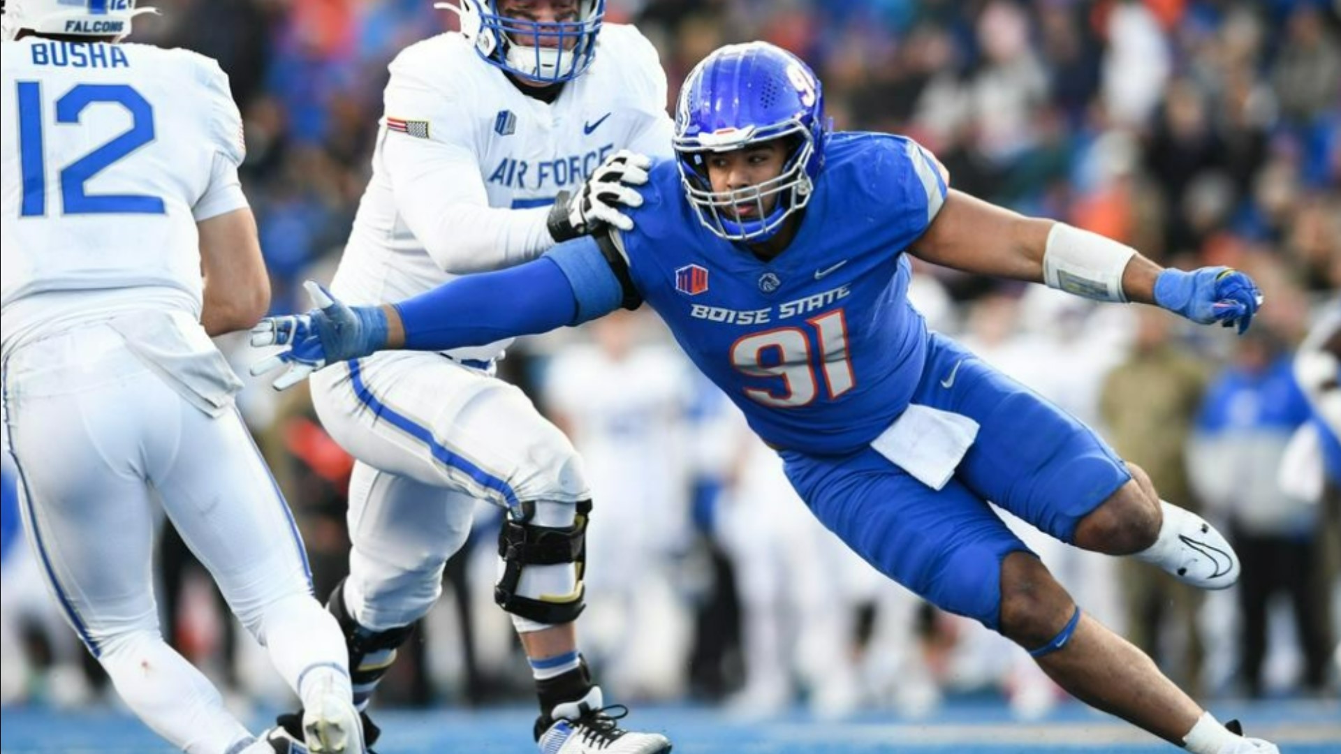 Boise State's Ahmed Hassanein and A'Marion McCoy are among the top candidates to play in the all-star game at AT&T Stadium ahead of the NFL Draft.