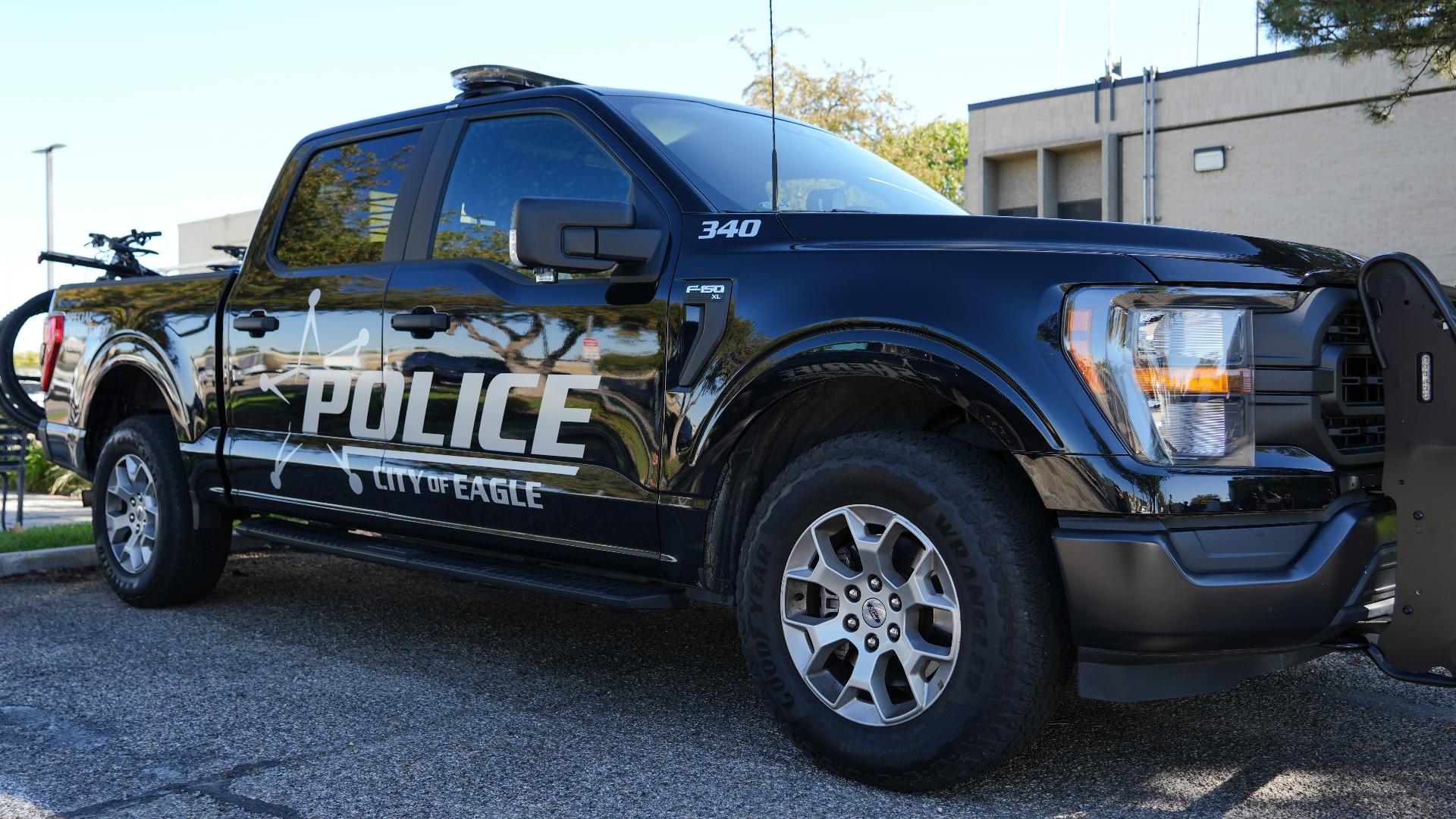 Eagle Police said the incident involved a motorcyclist who died at the scene. 