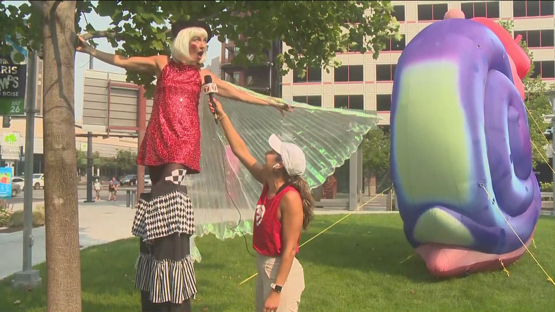 KTVB's Morgan Romero is live at JUMP in downtown Boise to celebrate the Olympics Opening Ceremony and athletes representing Team Idaho in Paris.