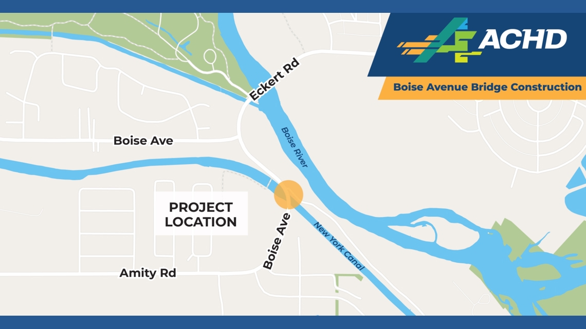 Construction to continue on Boise Avenue bridge through springtime