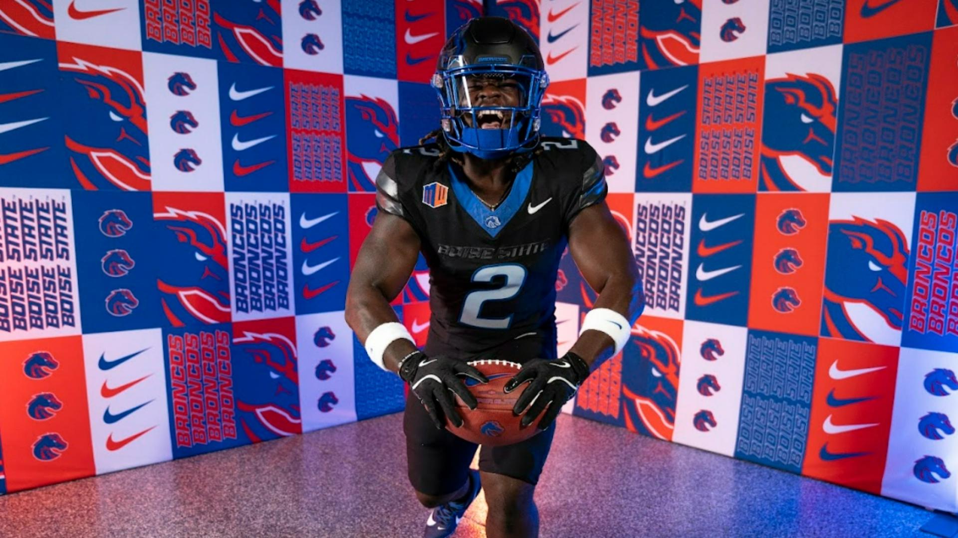 Boise State collaborated with the highly-anticipated video game Tuesday to unveil its new blue, black and white jerseys for the 2024 season.