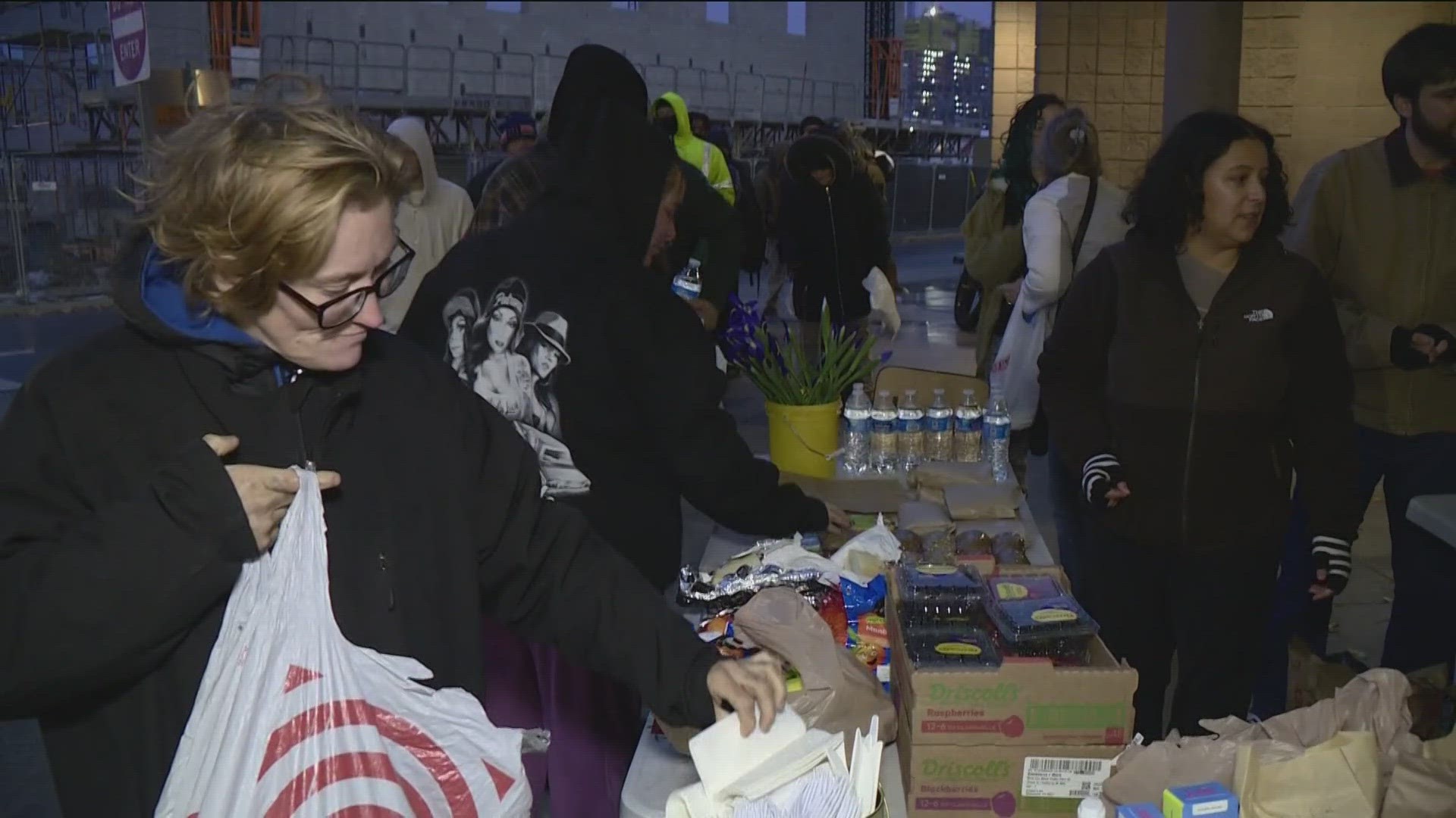 Every Wednesday, The Boise Kitchen Collective serves free hot meals at Rhodes Skate Park.