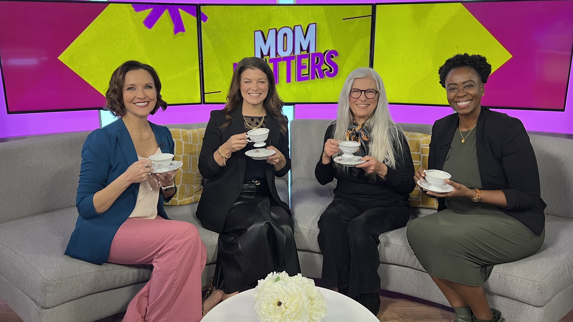 Shannon McGuire, Nikki Tomaino-Allemand, and Tea Mistress Toni Hodge share tiny habits and grounding moments to help moms start the year with calm and intention.