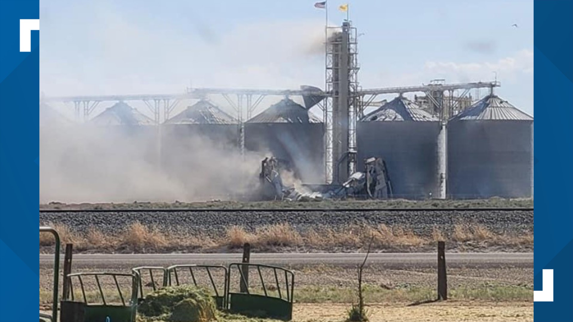1 hurt in explosion at Elmore County grain facility
