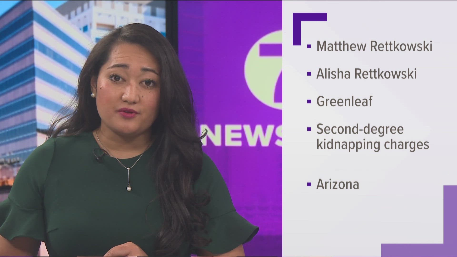 Matthew and Alisha Rettkowski from Greenleaf are facing felony charges for the attempted kidnapping of a minor living in Phoenix.