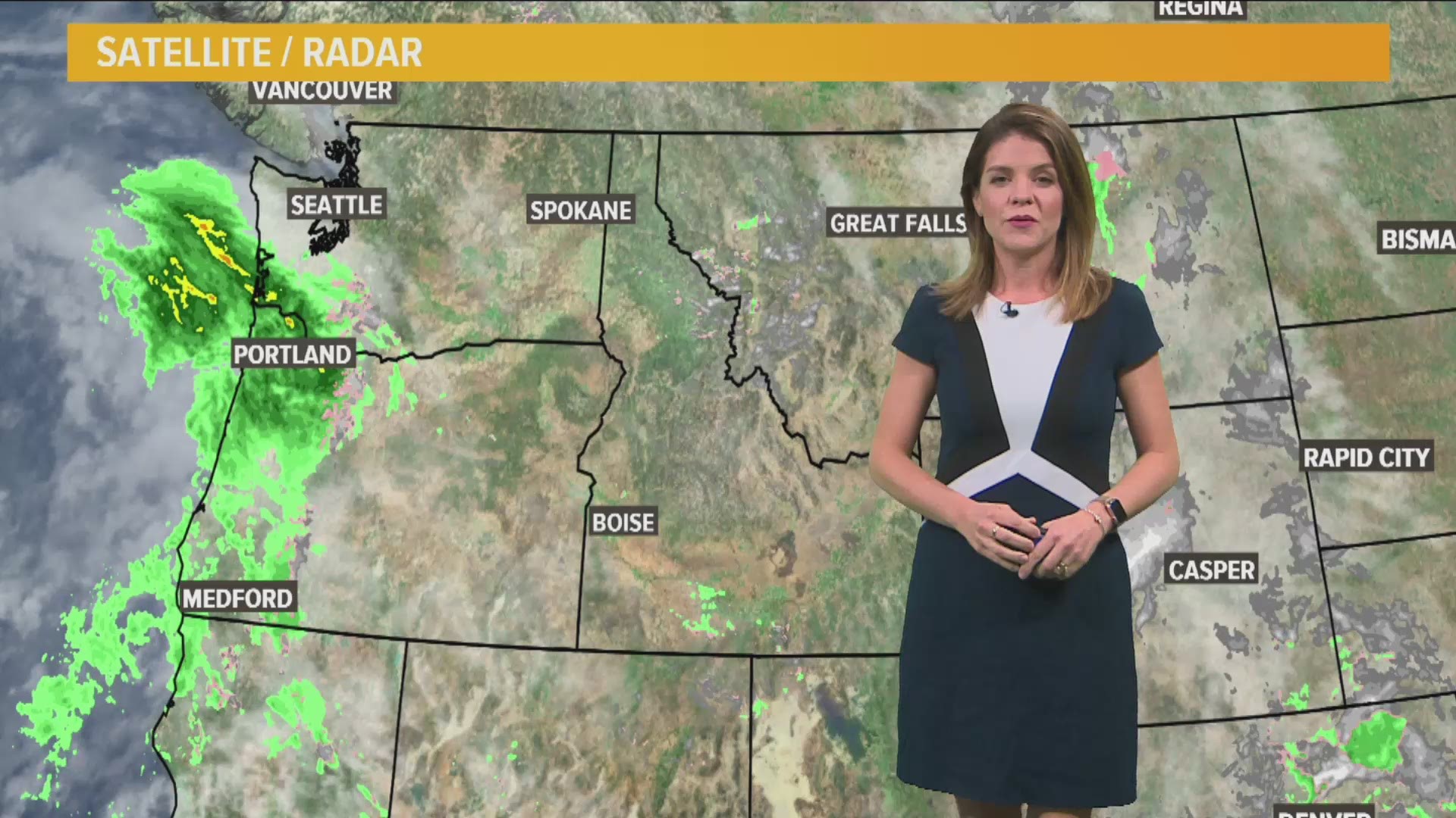 Bri Eggers says expect a wet Tuesday in the valley and the mountains.