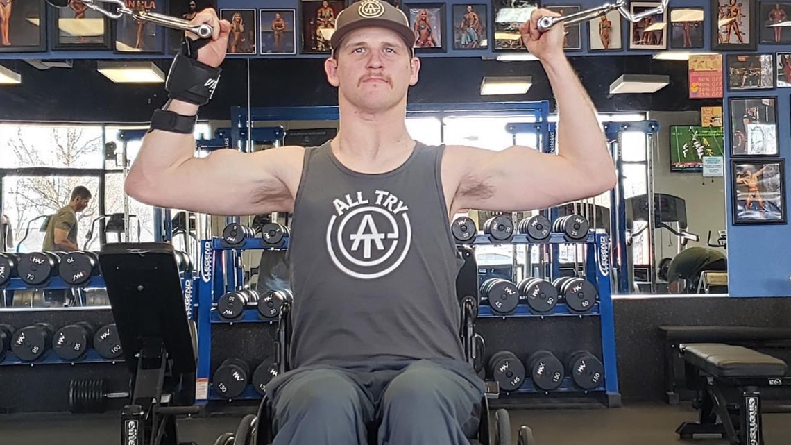 Kuna Boone Bartlome motivating people after being paralyzed - Vimarsana News