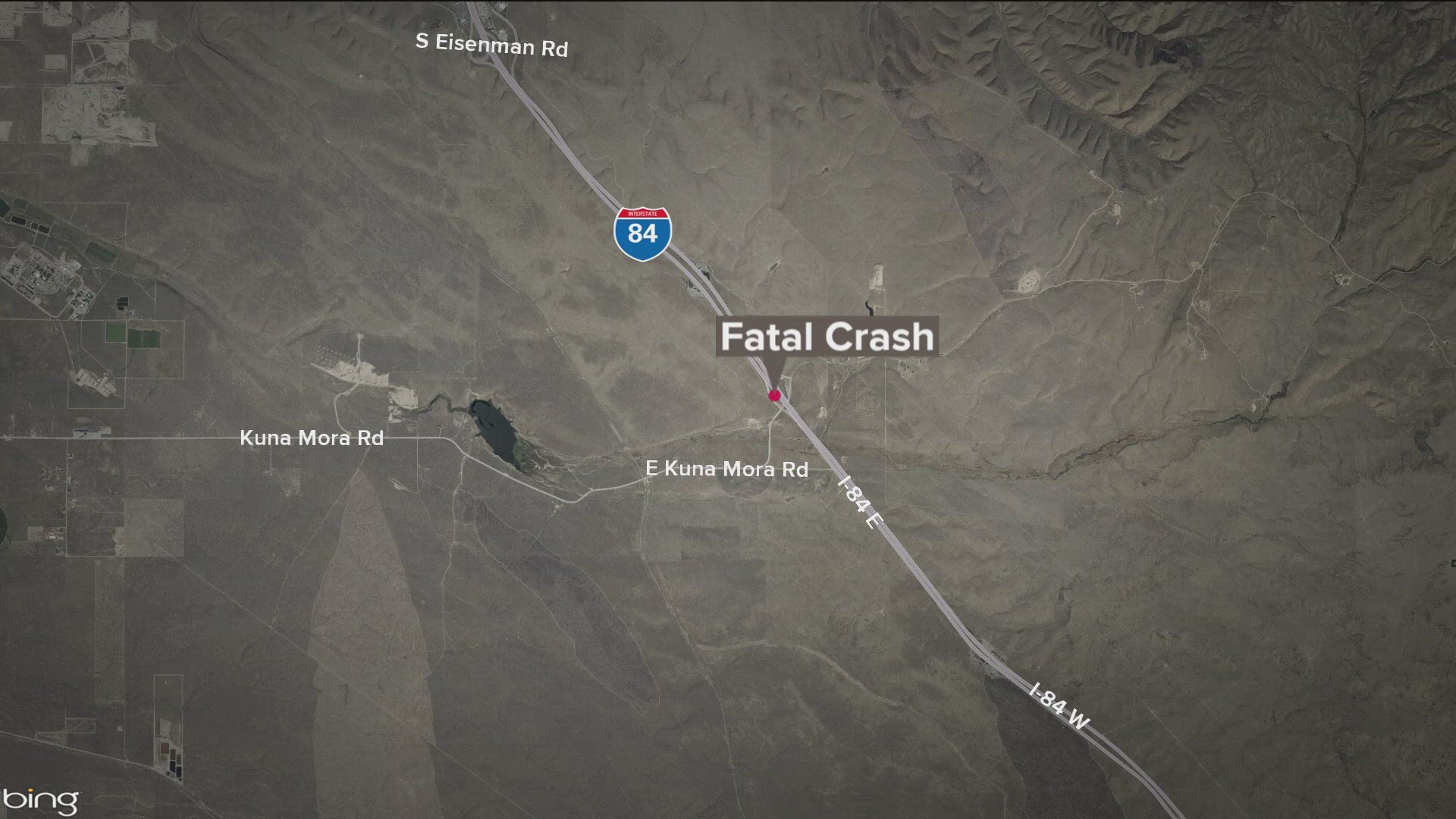 A 60-year-old motorcyclist died Sunday afternoon after his bike veered off the road and crashed near a popular bird-watching area near Kuna.