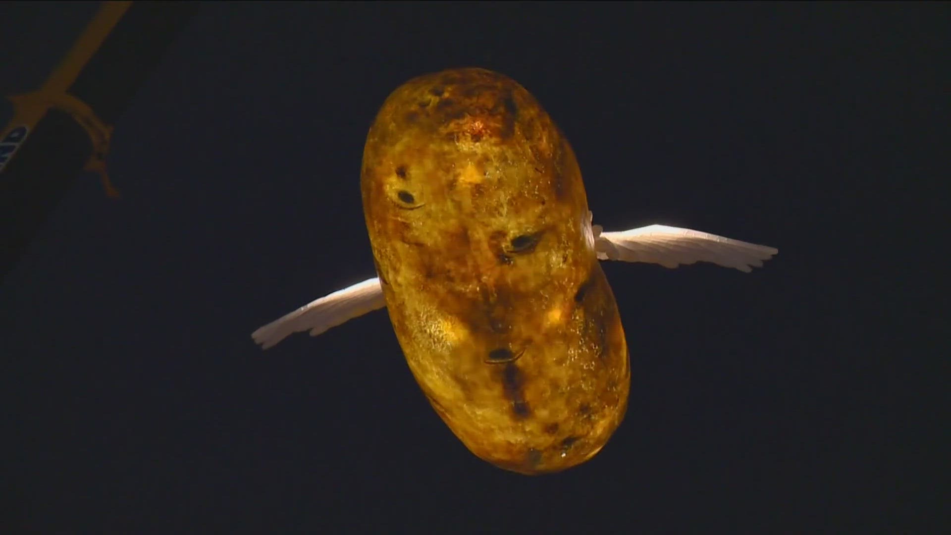 The New Year's Eve lowering of the potato has become an Idaho tradition.