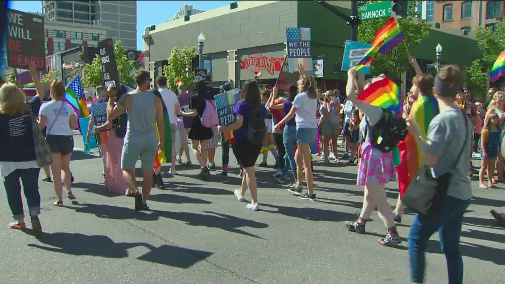 Boise Pride is hosting the festival on the heels of an attempted riot in Idaho where 31 'Patriot Front' members loaded into the back of a U-Haul in Coeur D'Alene.