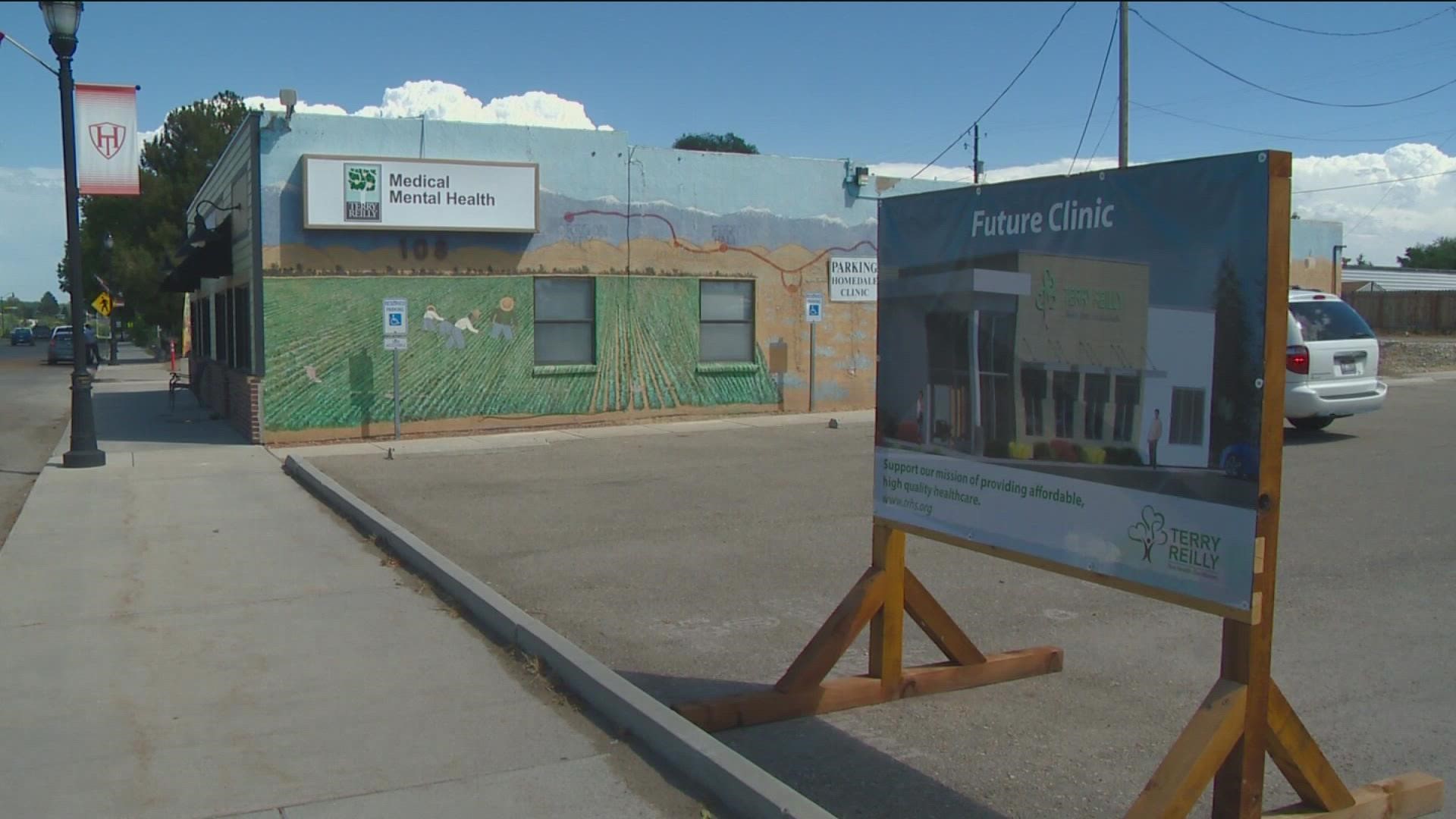 Terry Reilly Health Services is using its $1 million to build a new clinic in Homedale. Currently, their services are split between two different buildings.