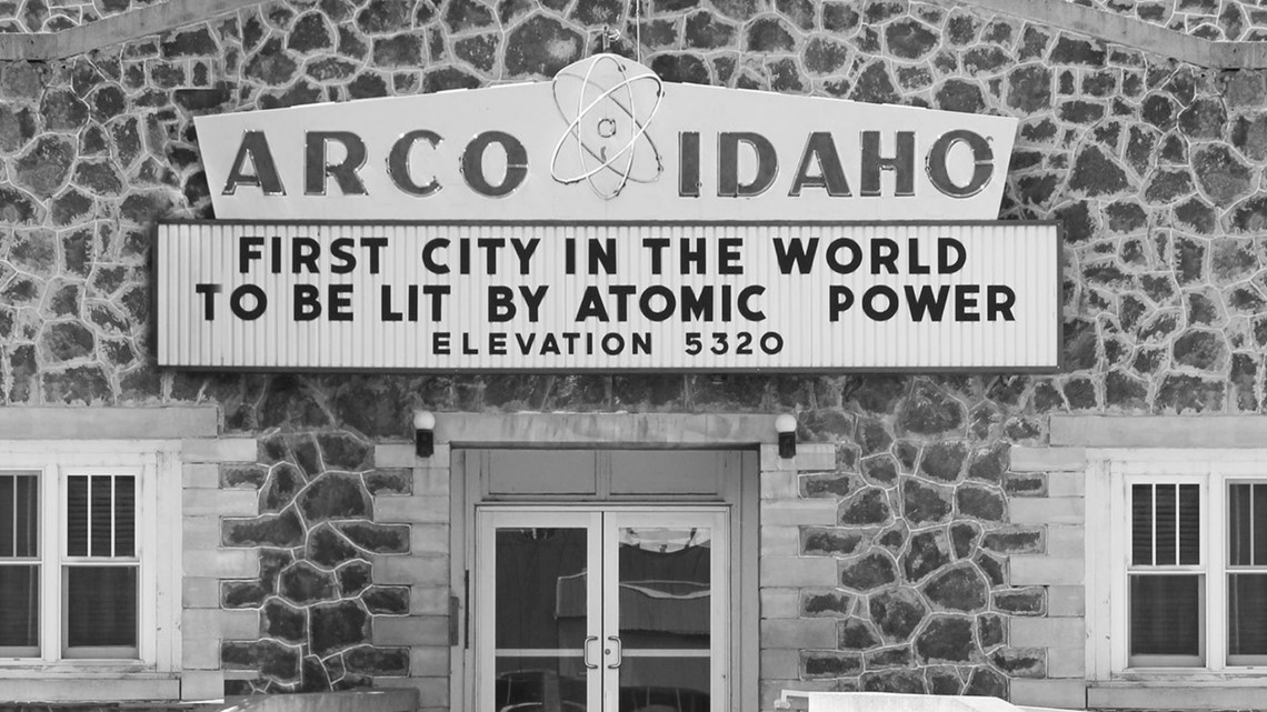 68 years ago, on this day Arco, Idaho first town in the world