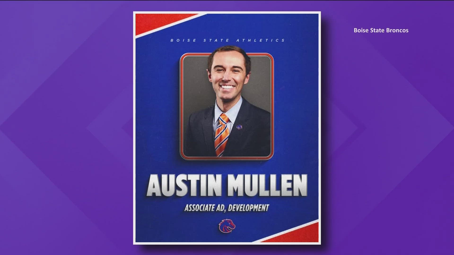 Mullen comes from Temple University where he helped secure school's largest athletics gift. Will oversee major gifts for Broncos during strategic plan phase.